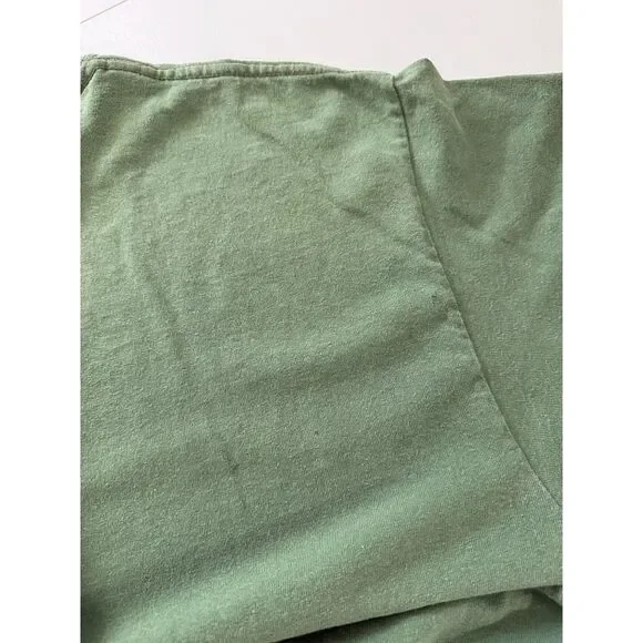 Village Pizza Athens Alabama Green Short Sleeve T Shirt Adult Size L Large - Picture 4 of 11